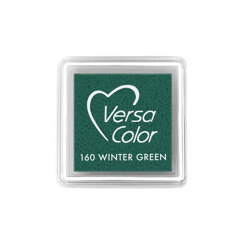 Stempelkissen Grüntöne VersaColor Tsukineko klein 160 Winter Green
