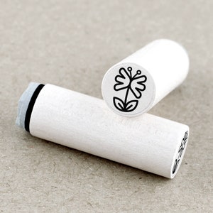 Ministempel Blume