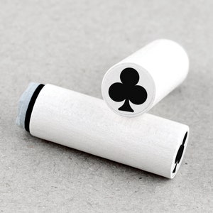 Ministempel Spielkartenfarbe Kreuz