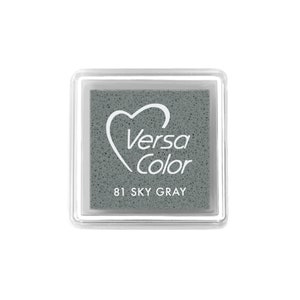 Stempelkissen Grau Schwarz und Weißtöne VersaColor Tsukineko klein 81 Sky Gray