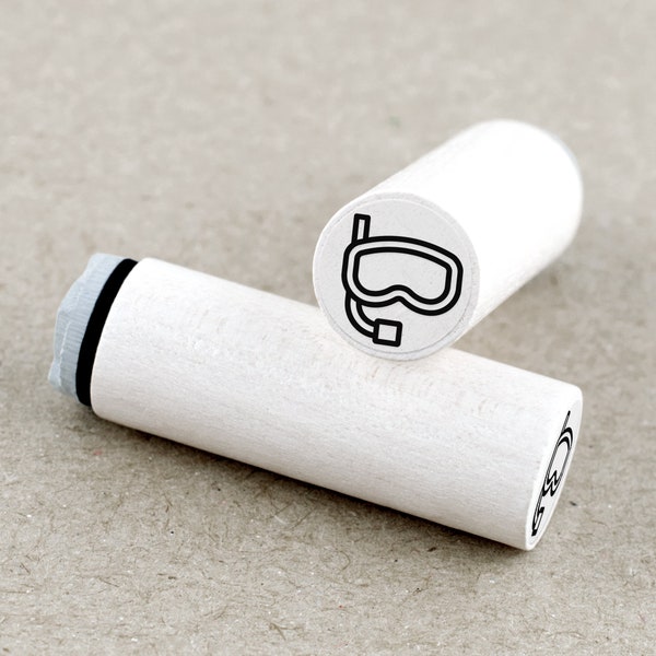 Ministempel Taucherbrille