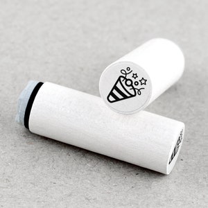 Ministempel Konfettikanone