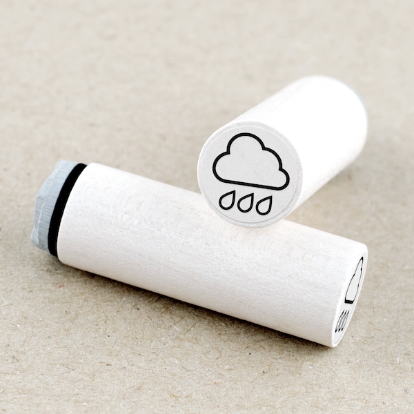 Ministempel Regenwolke