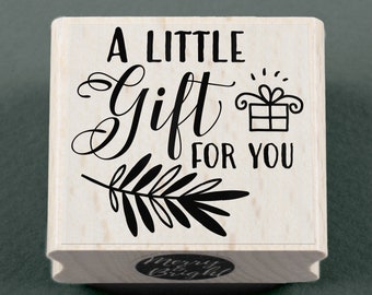 Stempel A Little Gift For You 40 x 40 mm