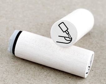 Mini Rubber Stamp Painting Nails
