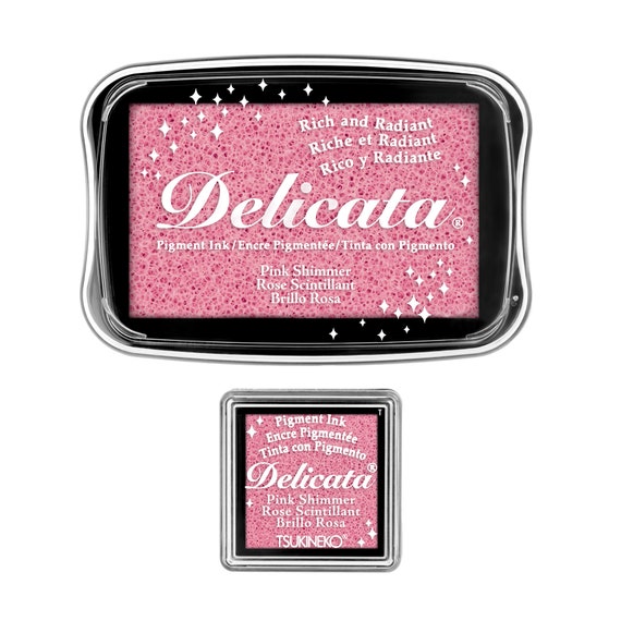 Ink Pad Pink Shimmer Delicata 