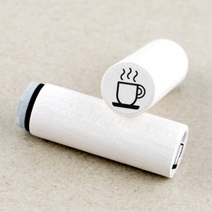 Mini Rubber Stamp Espresso Cup