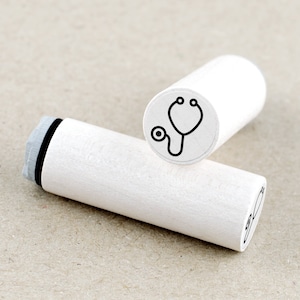 Mini Rubber Stamp Stethoscope