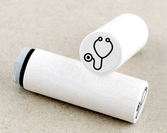 Mini Rubber Stamp Stethoscope