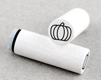 Mini Rubber Stamp Pumpkin