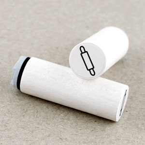 Mini Rubber Stamp Rolling Pin