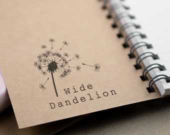 Large Name Stamp Dandelion Wide x First Name And Surname