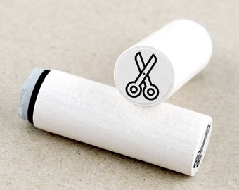 Mini Rubber Stamp Scissors