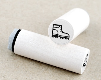 Mini Rubber Stamp Hiking Boot