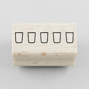 Rubber Stamp Drink Up 30 x 10 mm