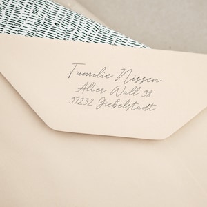 Text Stamp With Address In Different Sizes Design 22