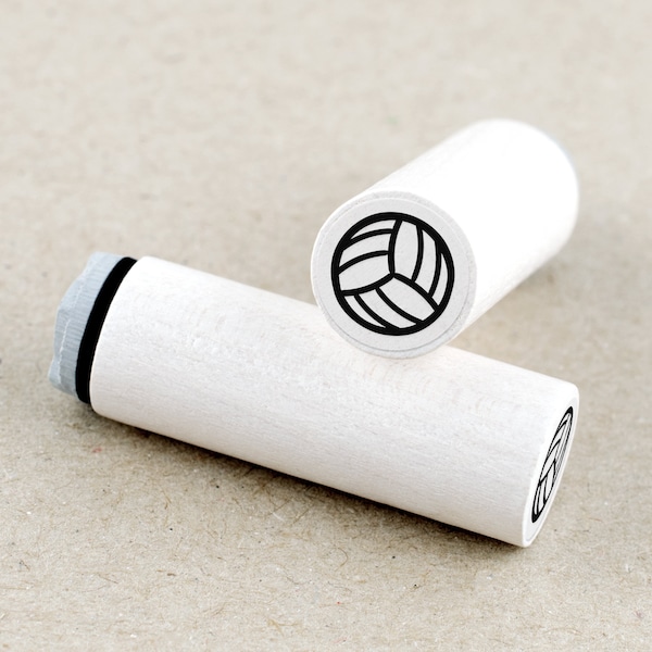 Mini Rubber Stamp Volleyball