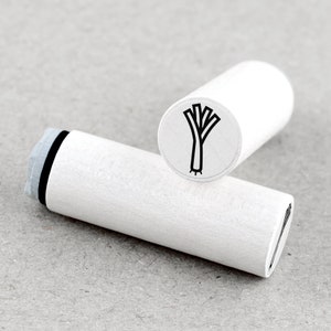 Mini timbre poireau