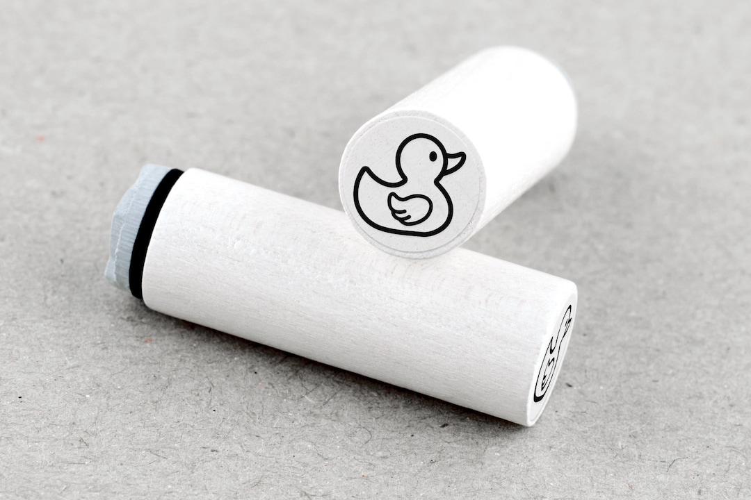 Mini Rubber Stamp Rubber Duck - Etsy