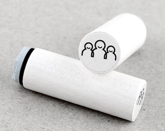 Mini Rubber Stamp Buddies