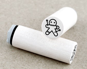 Mini Rubber Stamp Voodoo Doll