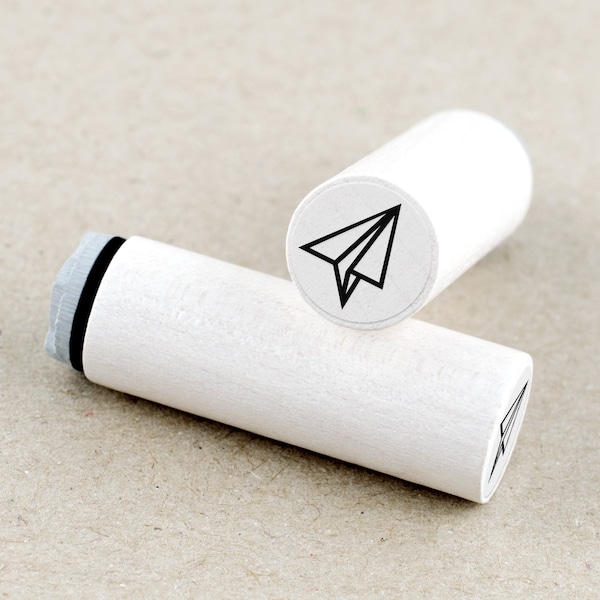 Ministempel Papierflieger