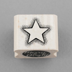 Rubber Stamp Little Star 20 x 20 mm