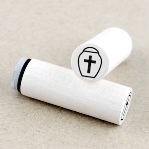 Mini Rubber Stamp Urn