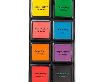 Ink ink pad set Essentials Mix 8 colors