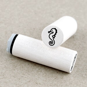 Mini Rubber Stamp Seahorse