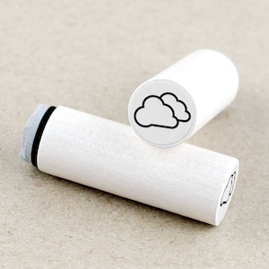 Mini Rubber Stamp Clouds