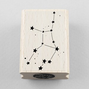 Stempel Sternzeichen Jungfrau 30 x 45 mm