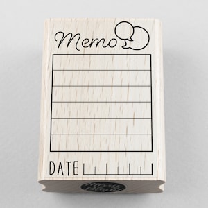 Timbro promemoria 40 x 55 mm