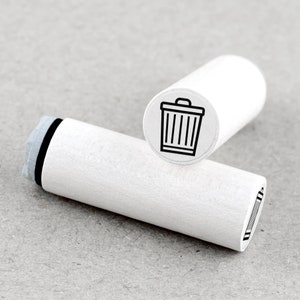 Ministempel Mülleimer