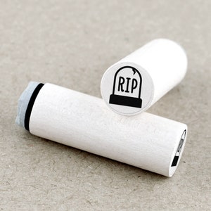Mini stempel grafsteen RIP