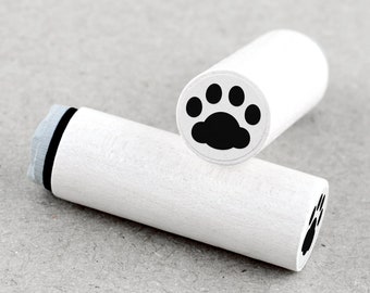 Mini Rubber Stamp Cat Paw