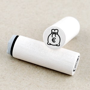 Ministempel Geldsack Euro