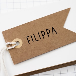 Textstempel mit Namen in unterschiedlichen Größen Design 47