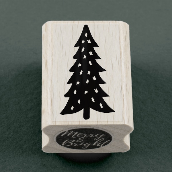 Stempel Tannenbaum 15 x 25 mm