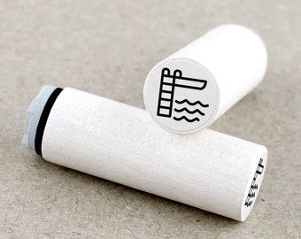 Mini Rubber Stamp Diving Tower