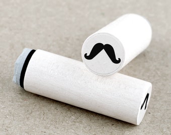 Mini Rubber Stamp Beard