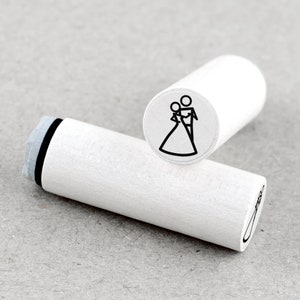 Ministempel Tanzpaar