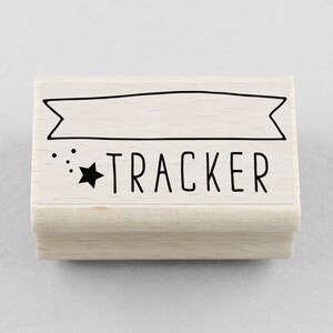 Stempel Banner Tracker 50 x 25 mm