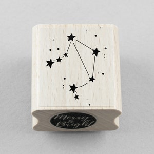 Stempel Sternzeichen Waage 25 x 30 mm