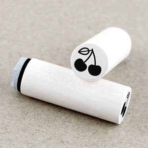 Mini Rubber Stamp Cherry