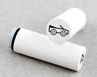 Mini Rubber Stamp Cabriolet