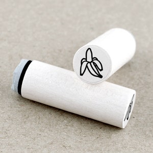 Mini Rubber Stamp Banana