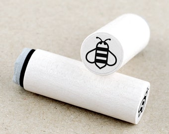 Mini Rubber Stamp Bee