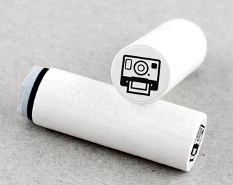 Mini Rubber Stamp Instant Camera