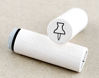 Mini Rubber Stamp Thumbtack